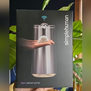 simplehuman foam sensor soap pump